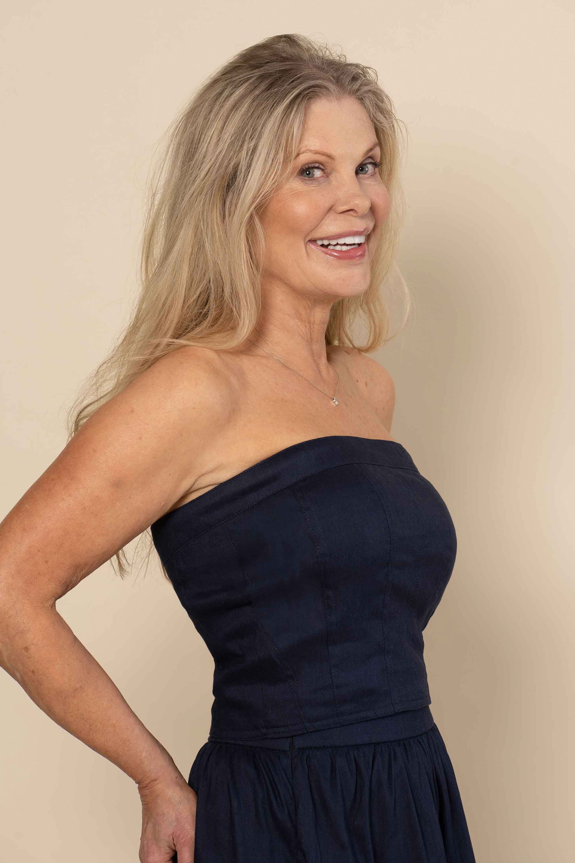 Los Angeles Top || Navy