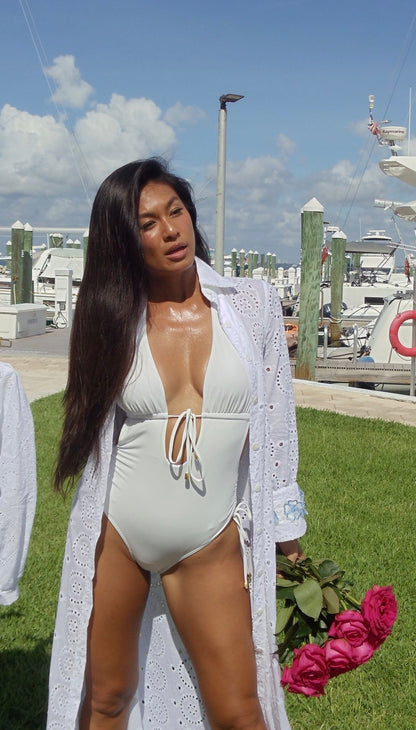 Puglia Plunge one piece swim suit