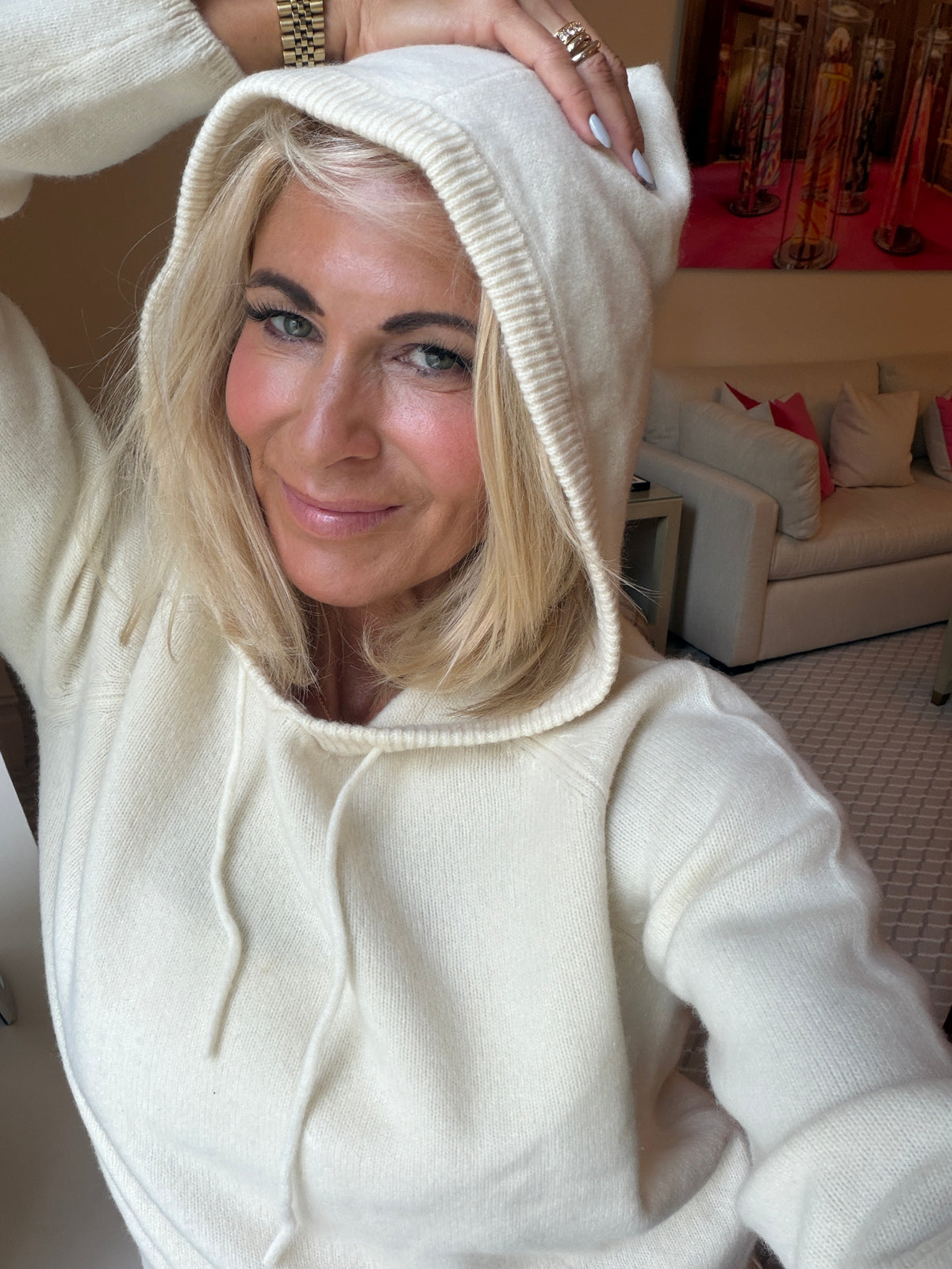 Holiday hoodie sweater