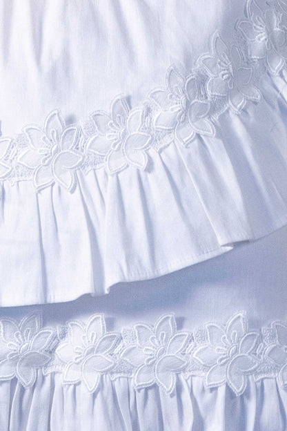 Roma Skirt || White